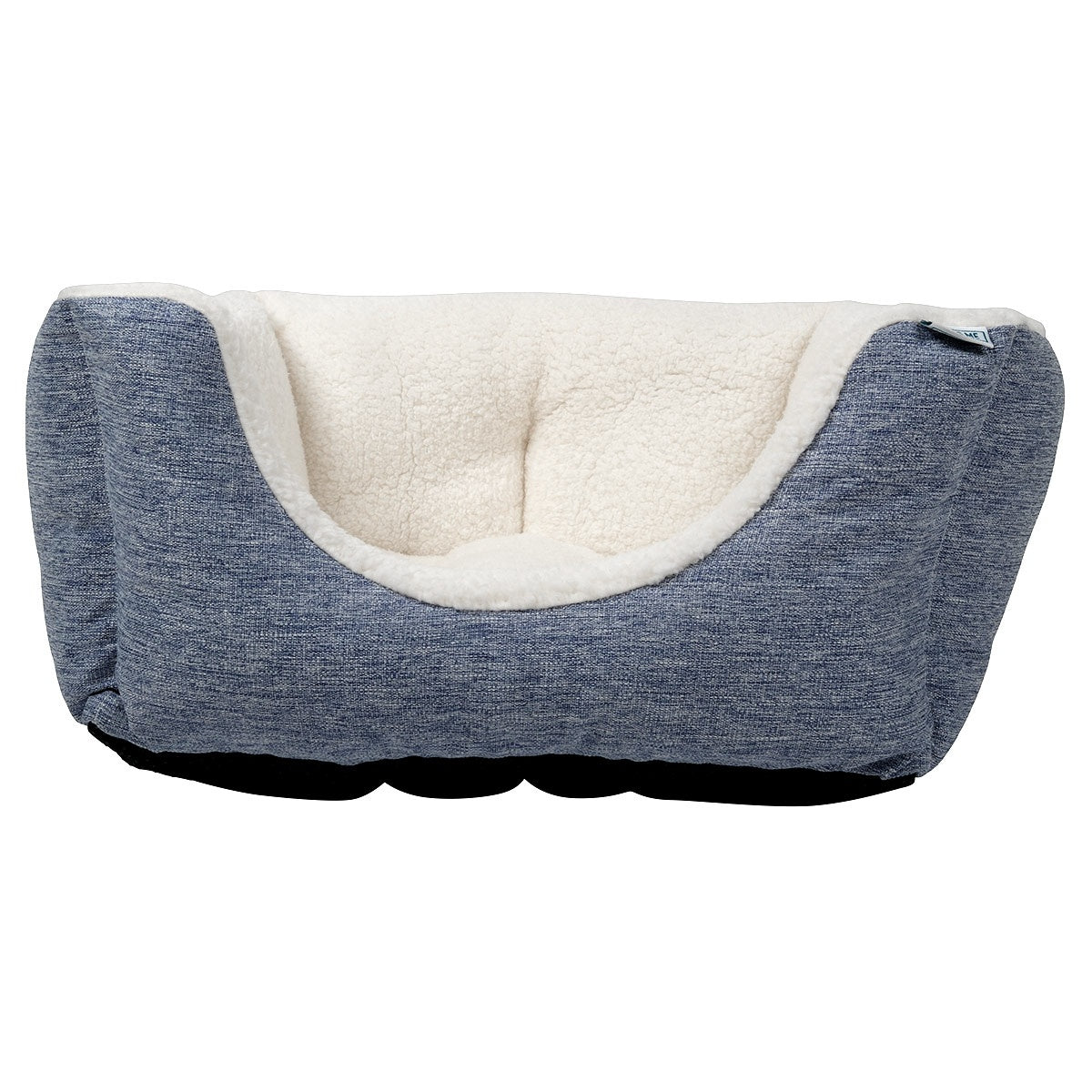 Lexi & Me High Wall Dog & Cat Bed Denim
