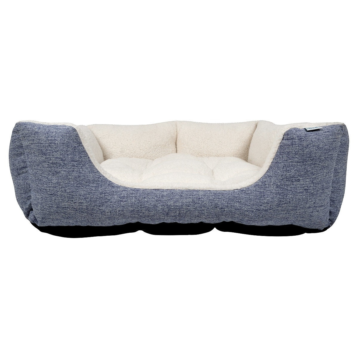 Lexi & Me High Wall Dog & Cat Bed Denim