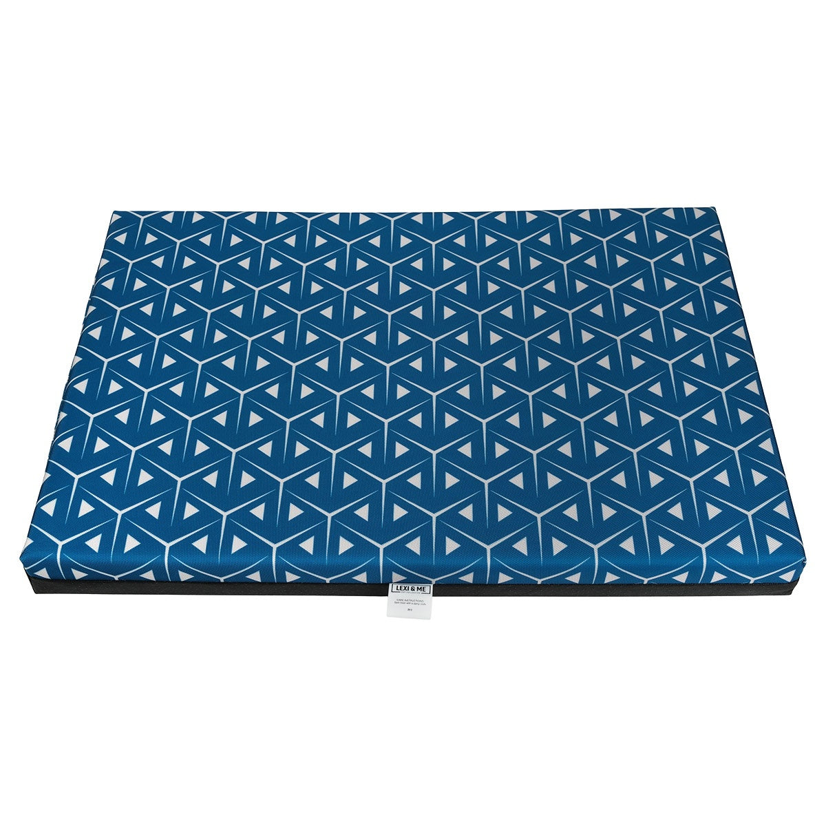 Lexi & Me Small/Medium Crate Mat Blue Mosaic