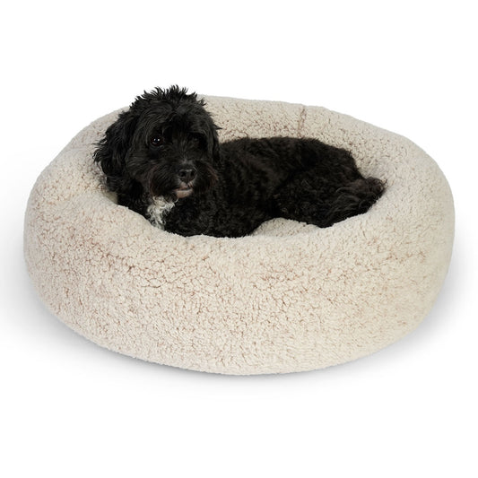 Lexi & Me Sherpa Round Dog & Cat Bed