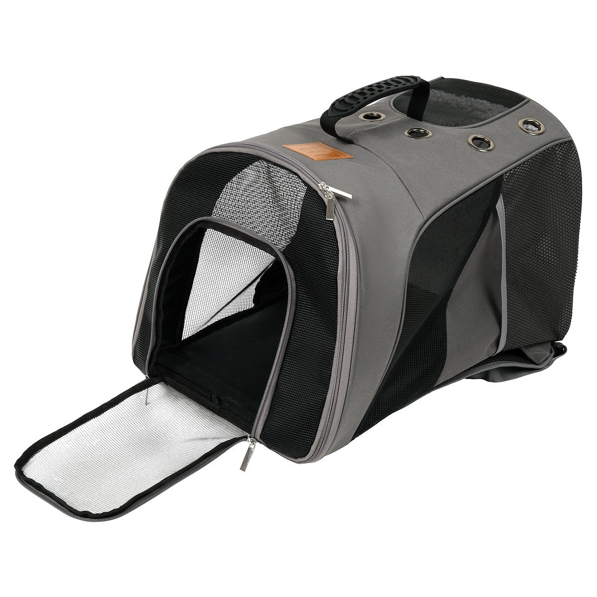 Buddy & Belle Pet Backpack Grey