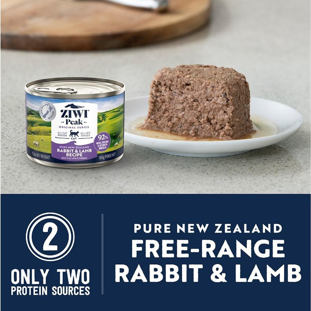 Ziwi Peak Daily Cuisine Rabbit & Lamb Wet Cat Food