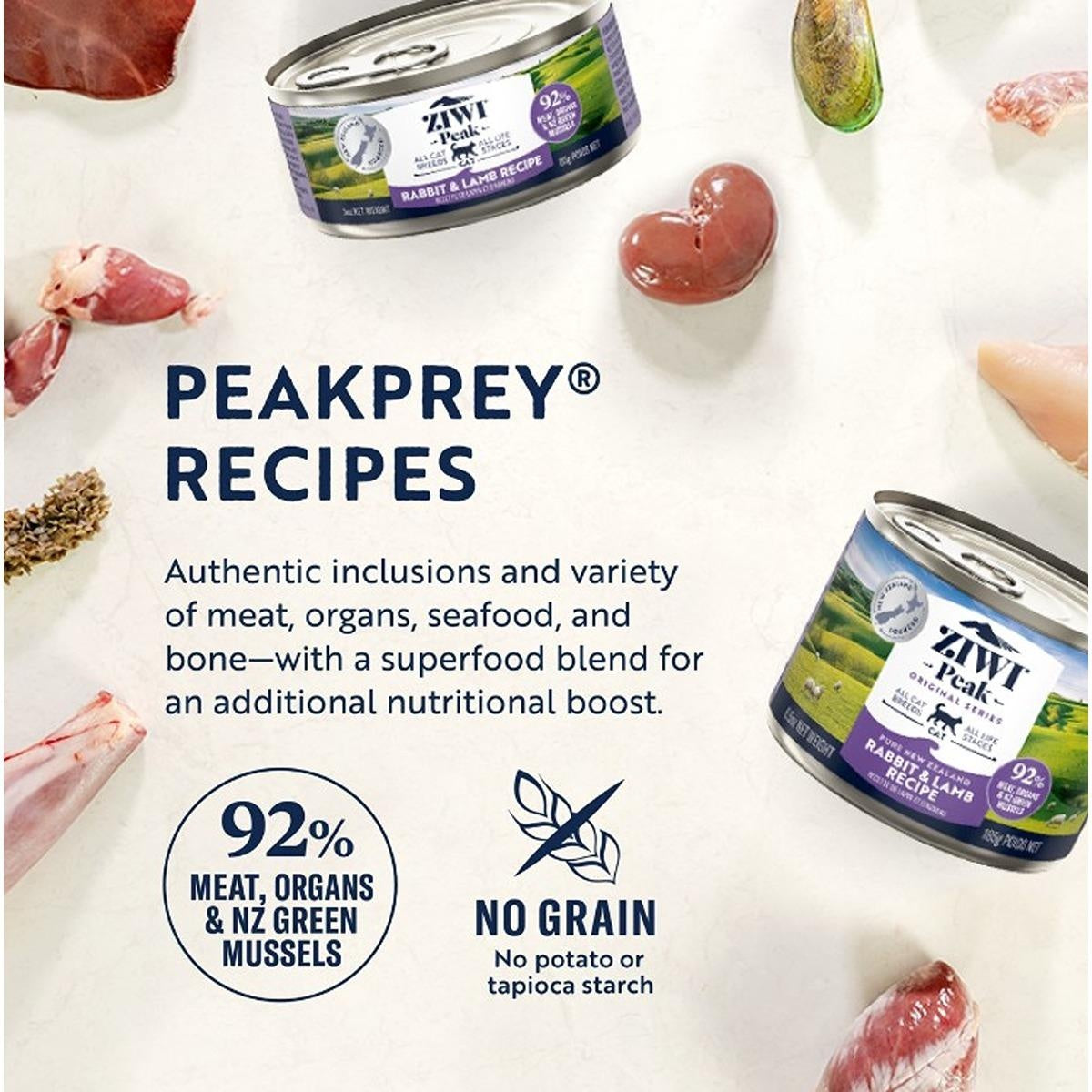 Ziwi Peak Rabbit & Lamb Recipe Wet Cat Food