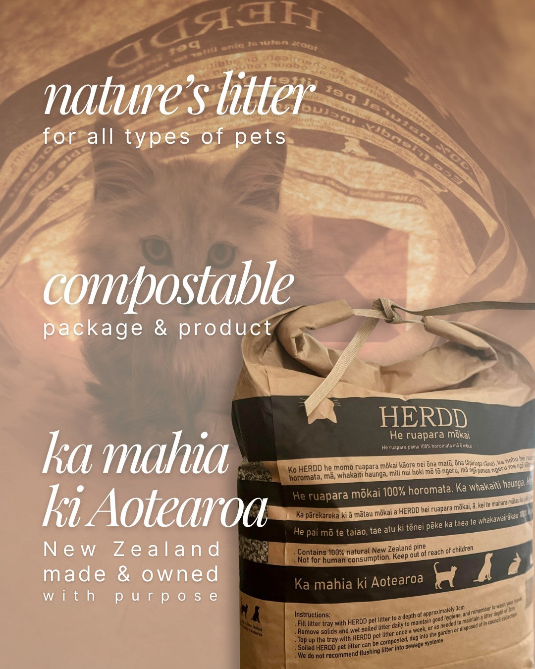 HERDD Natural Pet Litter