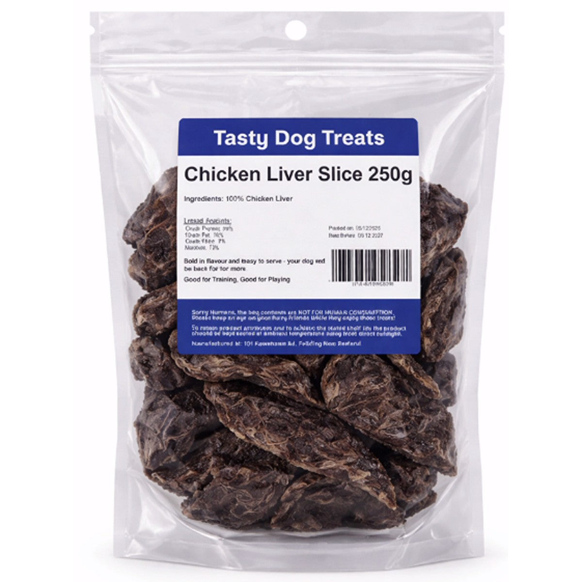 Tasty Dog Chicken Liver Slice Treats