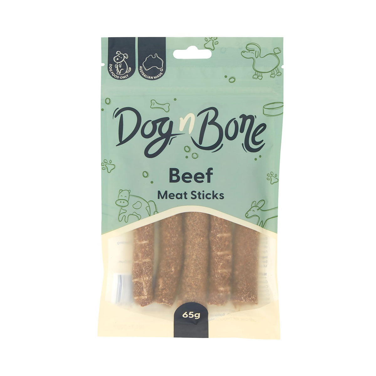 Dog n Bone Beef Meat Sticks Dog Treats
