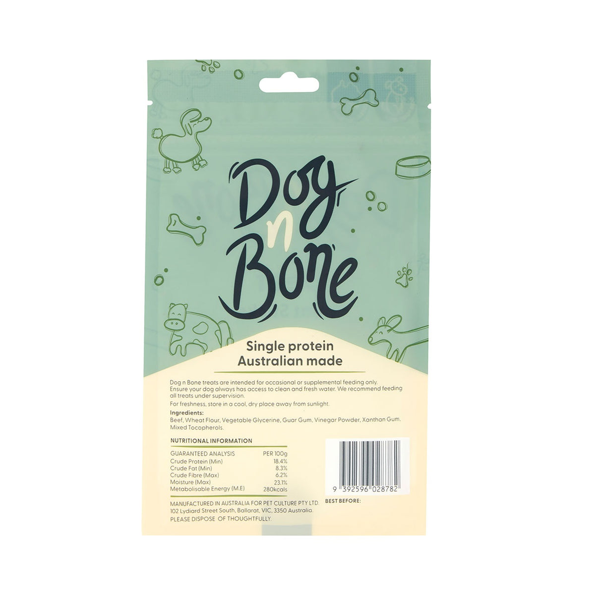 Dog n Bone Beef Meat Sticks Dog Treats