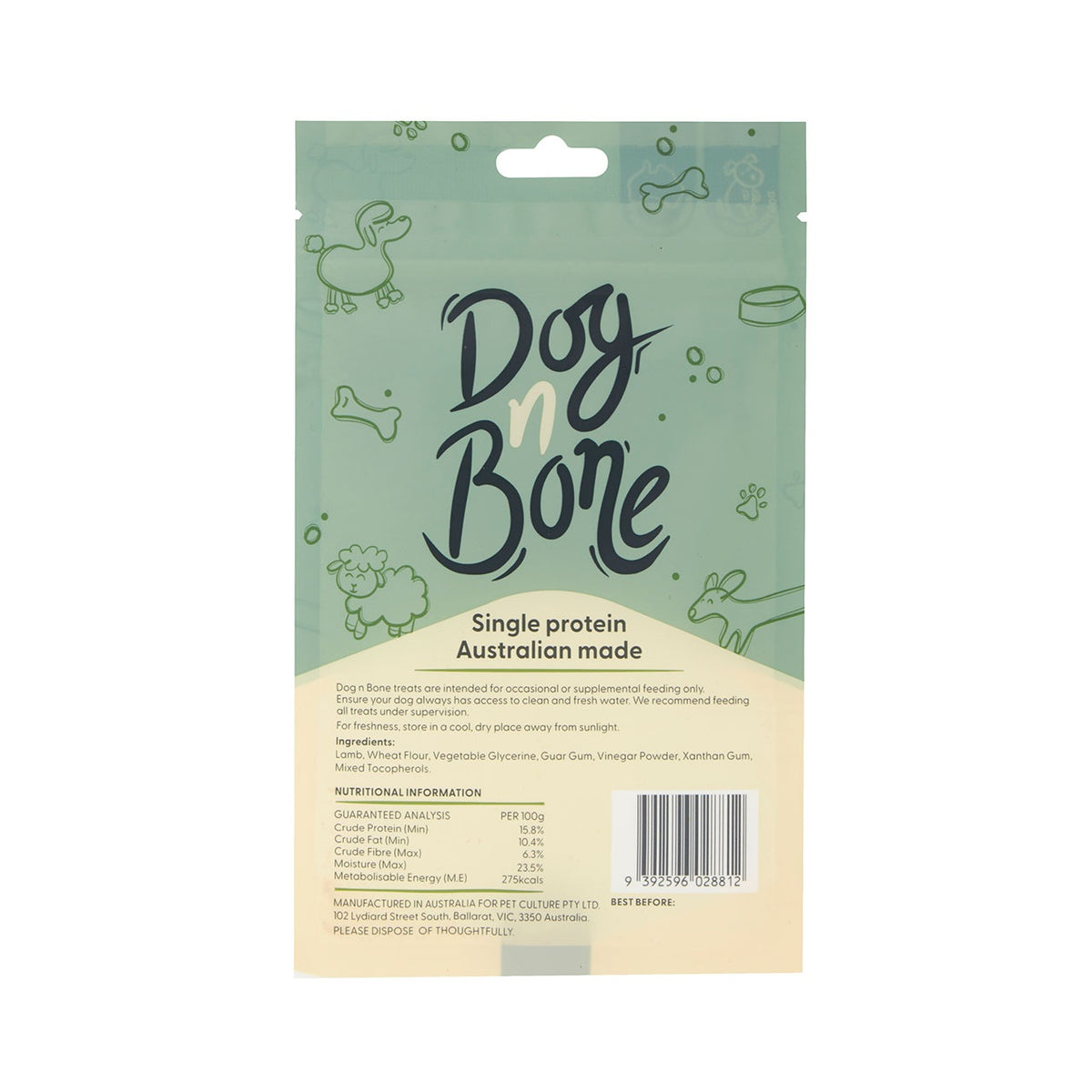Dog n Bone Lamb Meat Bites Dog Treats