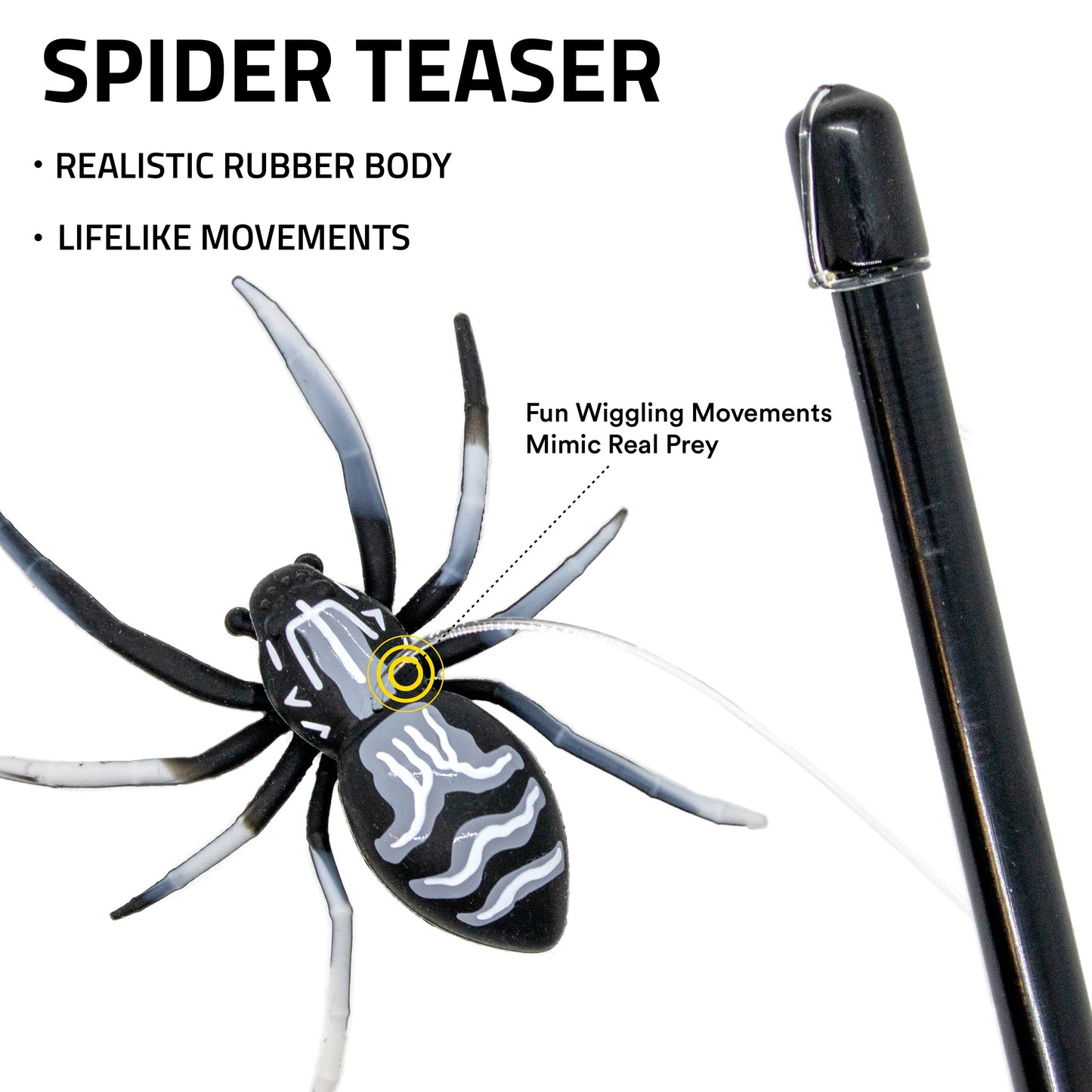 Playology Spider Teaser Cat Toy