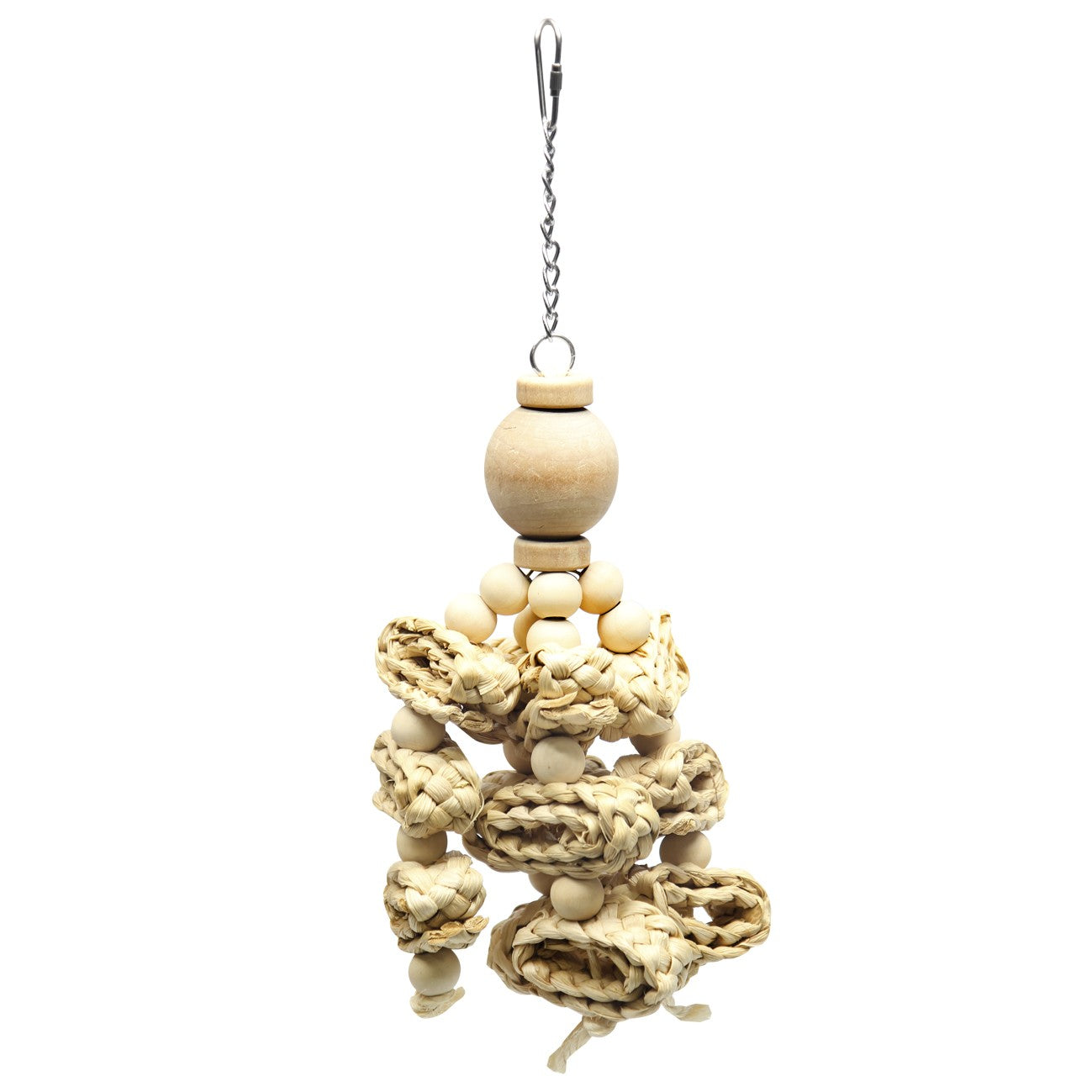 Avi One Beads with Corn Leaf Bird Toy