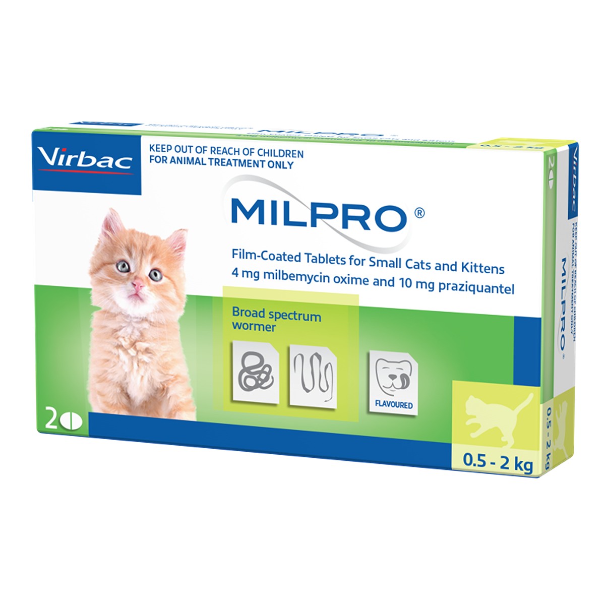 Milpro All Wormer For Cats Twin Pack