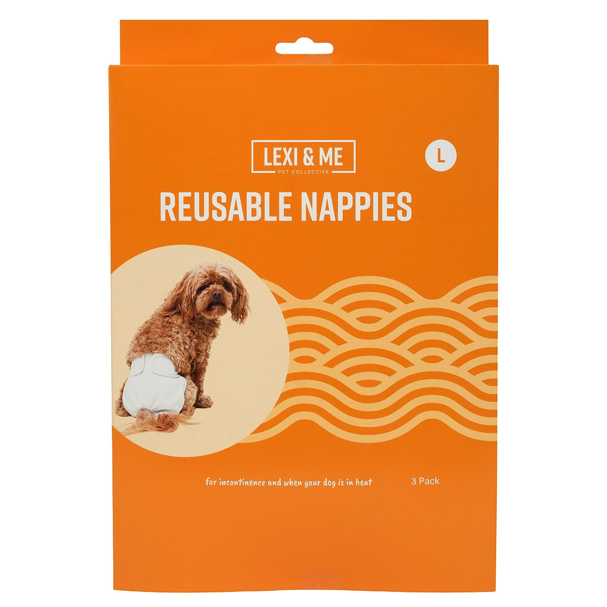 Lexi & Me Re-usable Nappies for Dogs