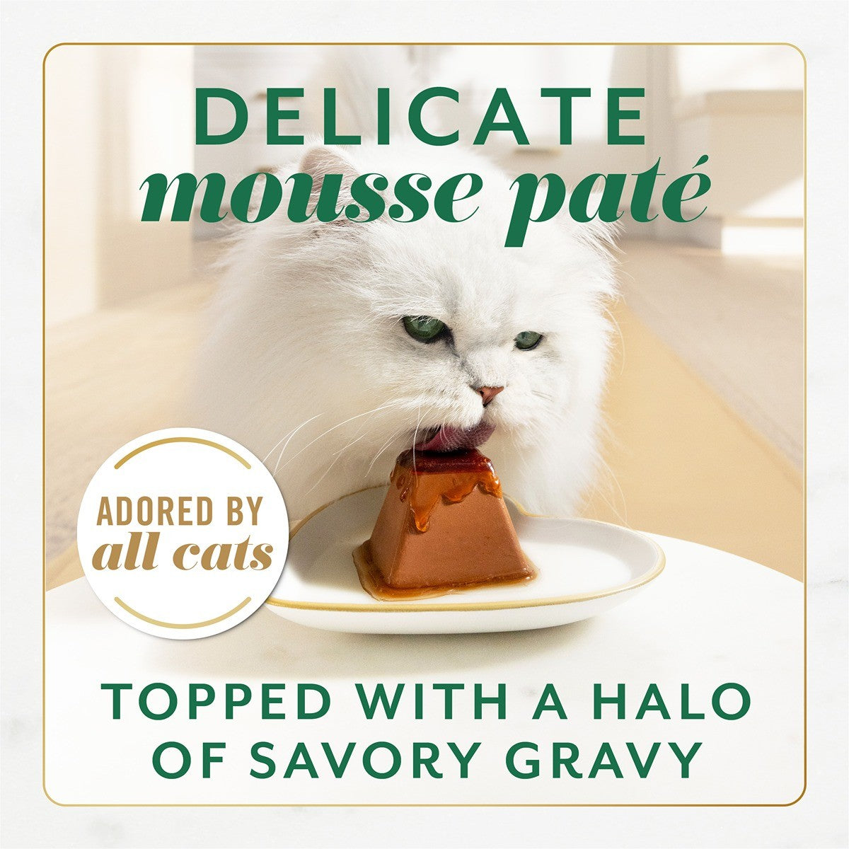 FANCY FEAST Gems Mousse Paté With Chicken and Savory Gravy Cat Food