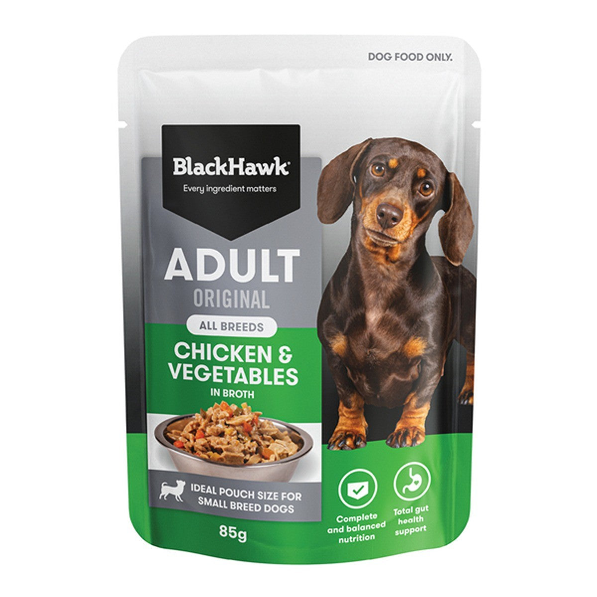 Black Hawk Original Adult Chicken & Vegetables Wet Dog Food