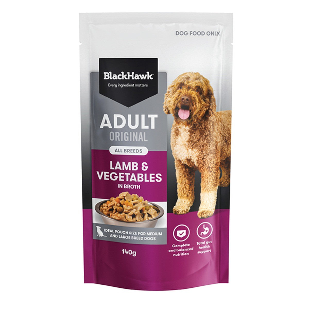 Black Hawk Original Adult Lamb & Vegetables Wet Dog Food
