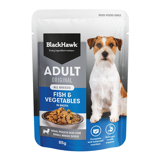 Black Hawk Original Adult Fish & Vegetables Wet Dog Food