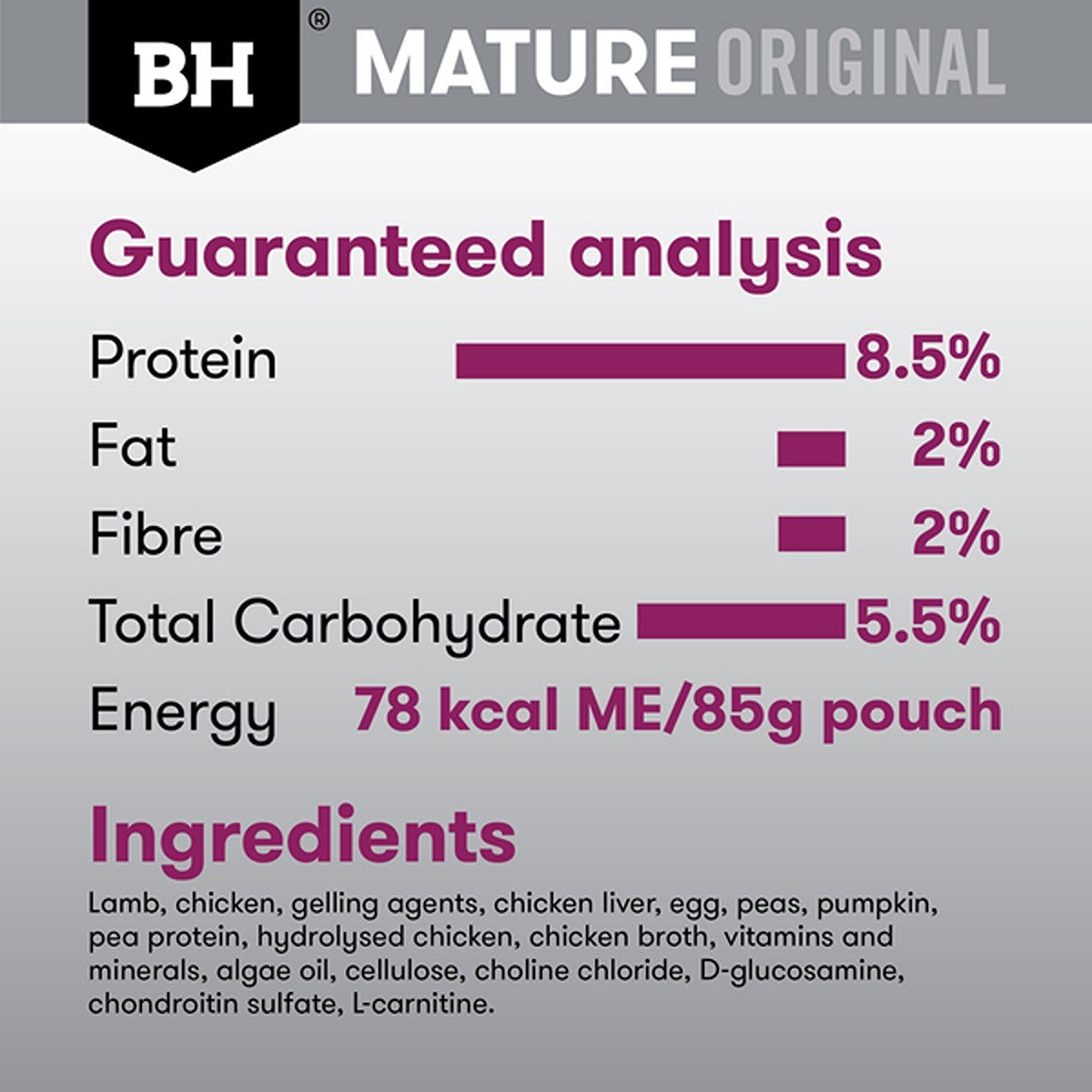 Black Hawk Original Mature Lamb & Vegetables Wet Dog Food