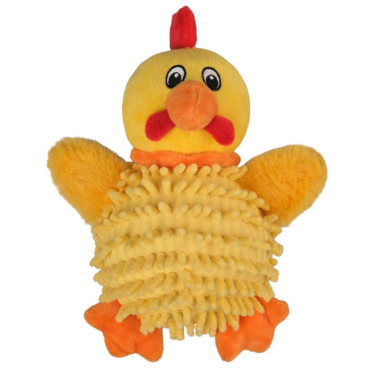 Creatures Plush Chicken Dog Toy