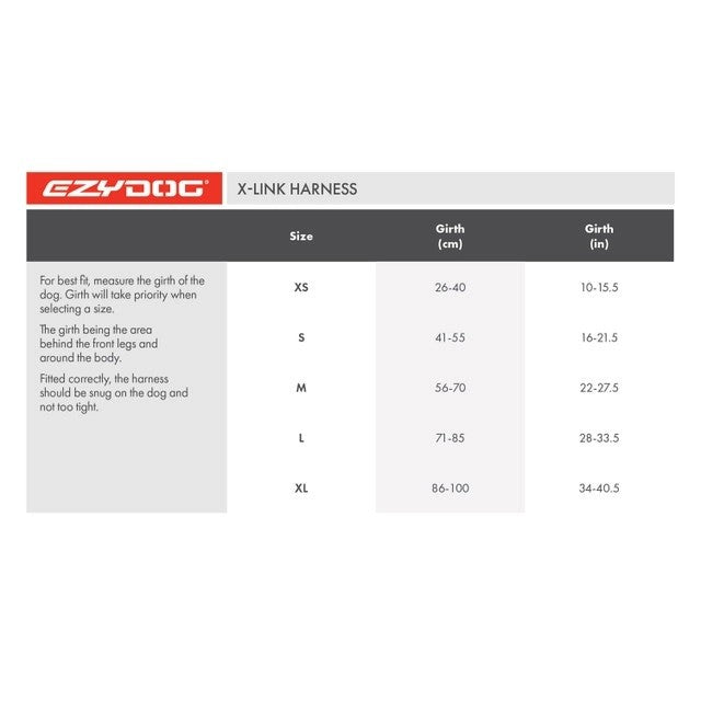 EzyDog X-Link Dog Harness