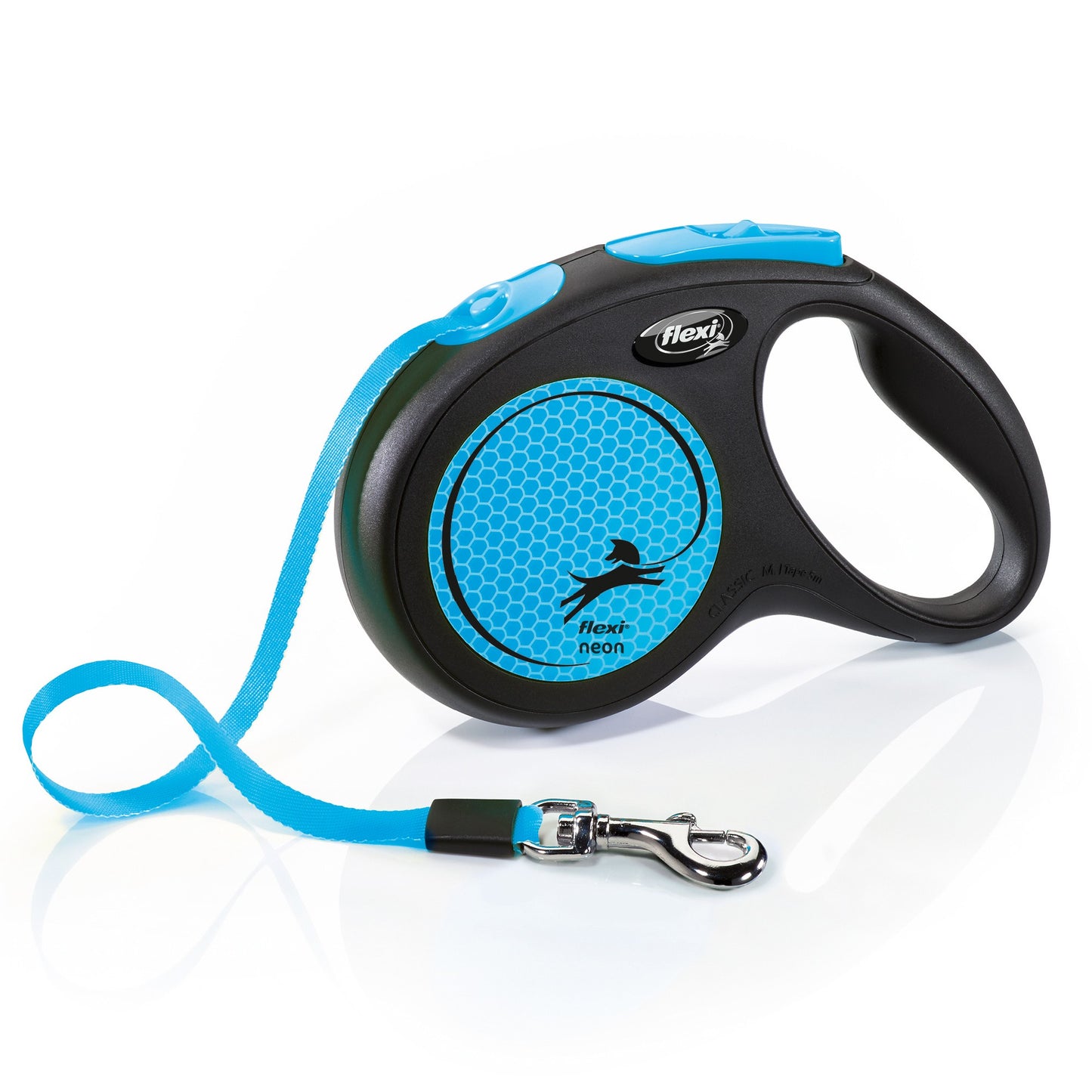 Flexi Classic Neon Tape Retractable Lead 5m