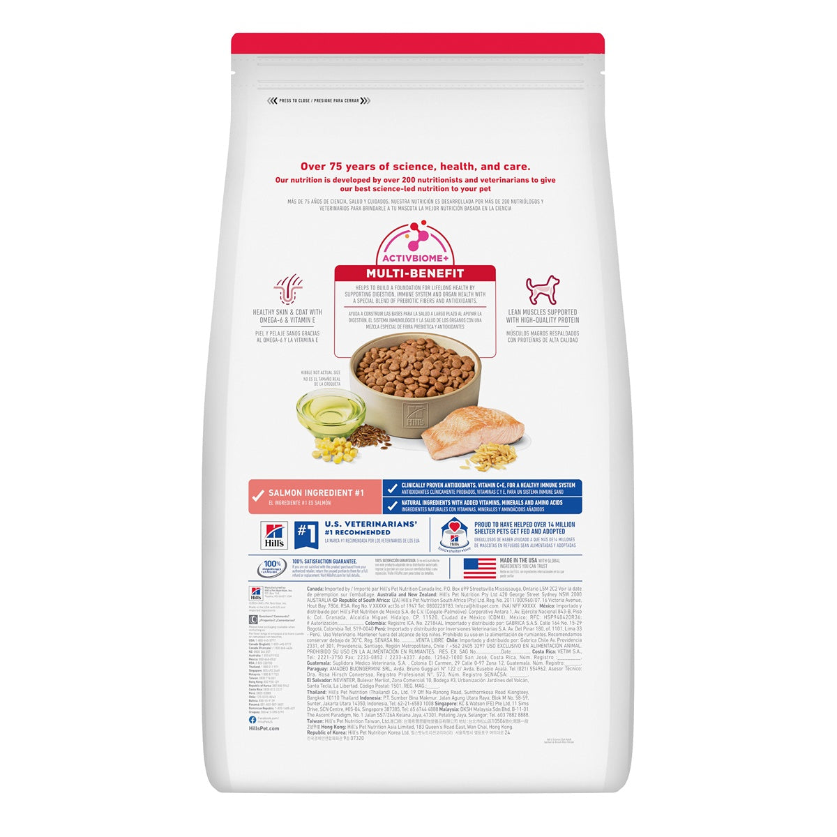 Hill's Science Diet Adult Salmon & Brown Rice Dry Dog Food