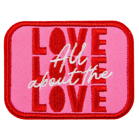 DGG Iron On Badge - All About Love