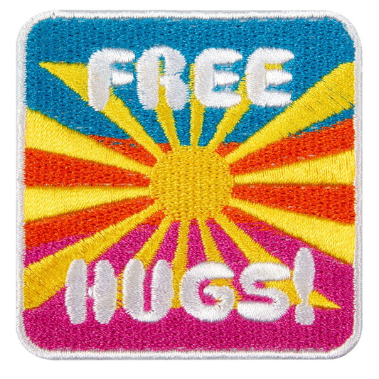 DGG Iron On Badge - Free Hugs