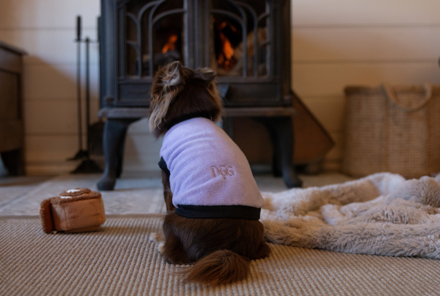 DGG Classic Warmie Dog Jumper Lilac