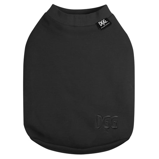 DGG Jersey Huggie Dog Jumper Black