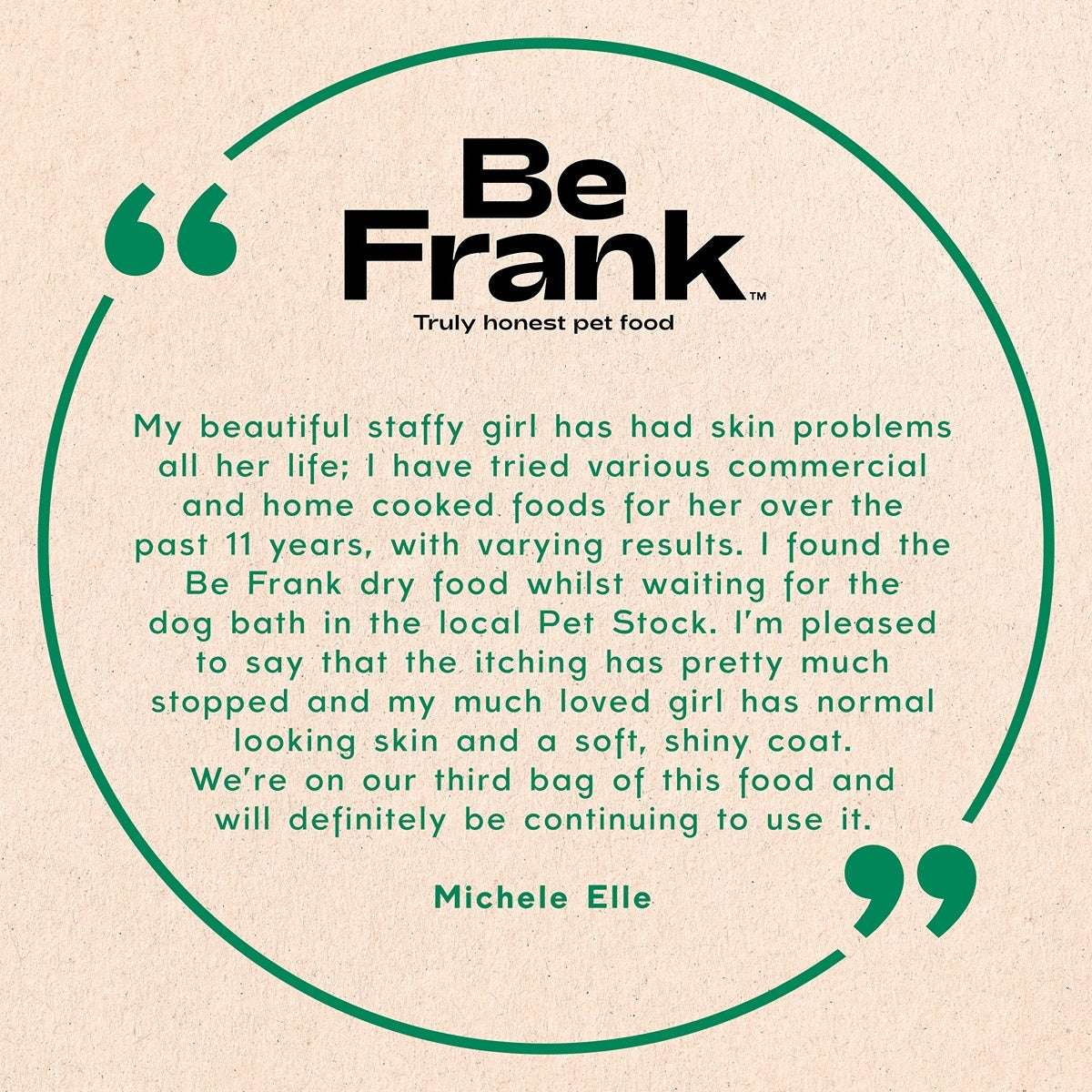 Be Frank Limited Protein Grain Free Turkey & Duck Dry Dog Food