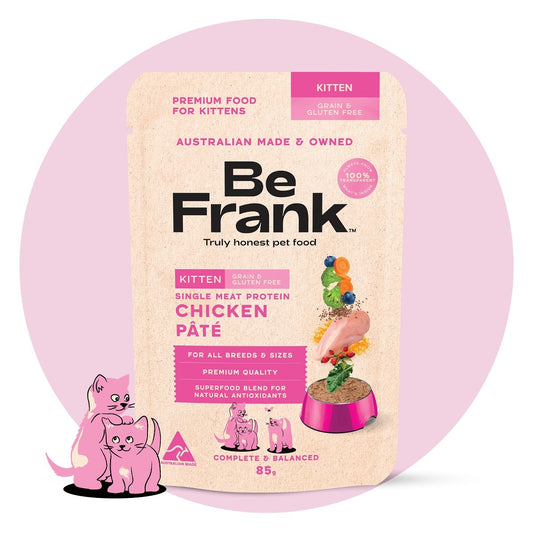Be Frank Grain Free Chicken Pate Wet Kitten Food