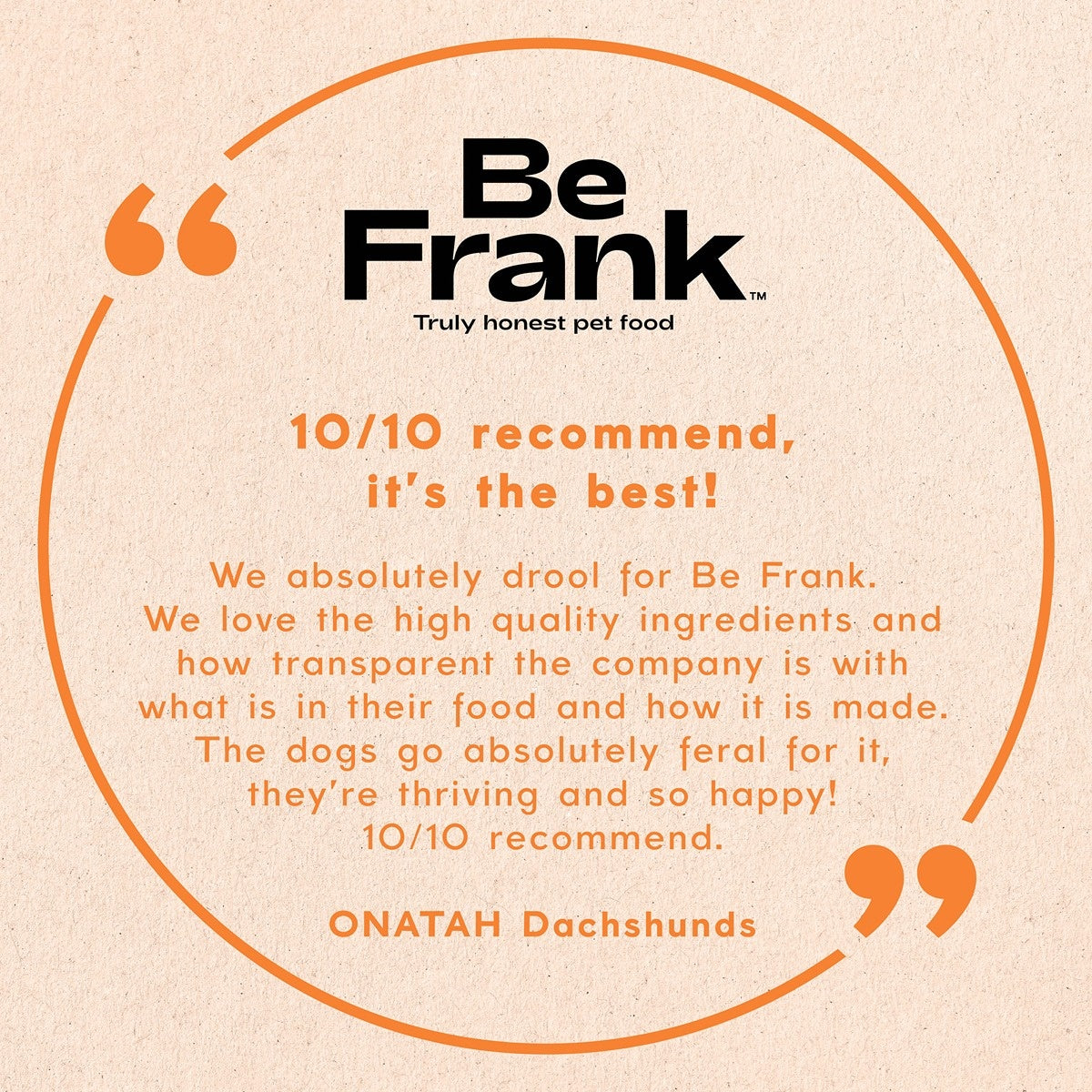Be Frank Core Adult Chicken Dry Dog Food