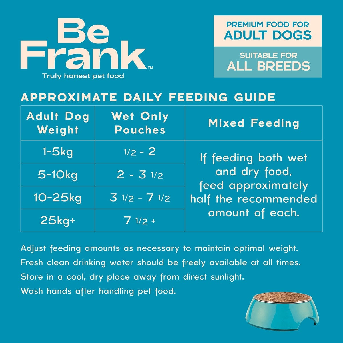 Be Frank Adult Ocean Fish & Chicken Pate Wet Dog Food