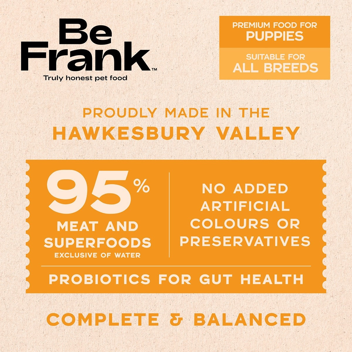 Be Frank Chicken Pate Wet Puppy Food
