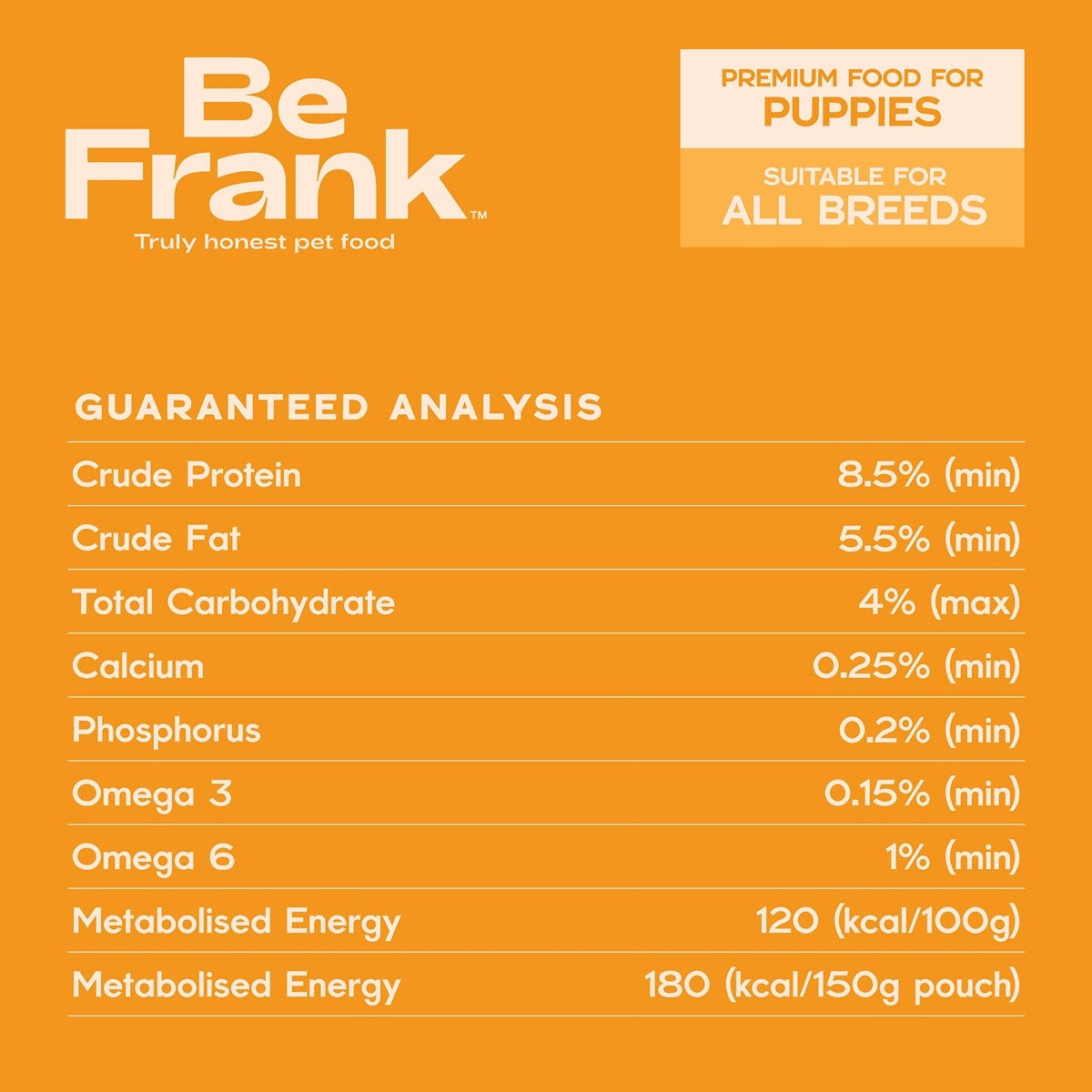 Be Frank Chicken Pate Wet Puppy Food