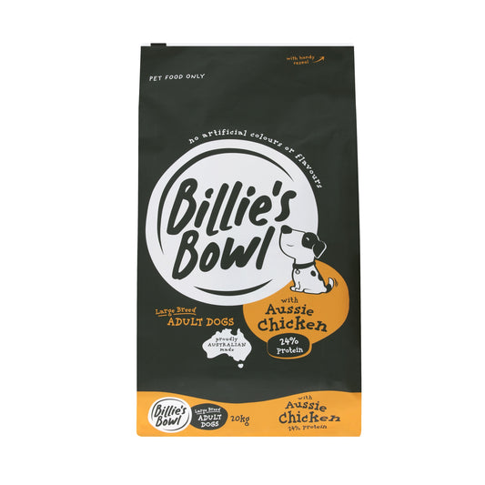Billie's Bowl Large Breed Adult with Aussie Chicken Dry Dog Food
