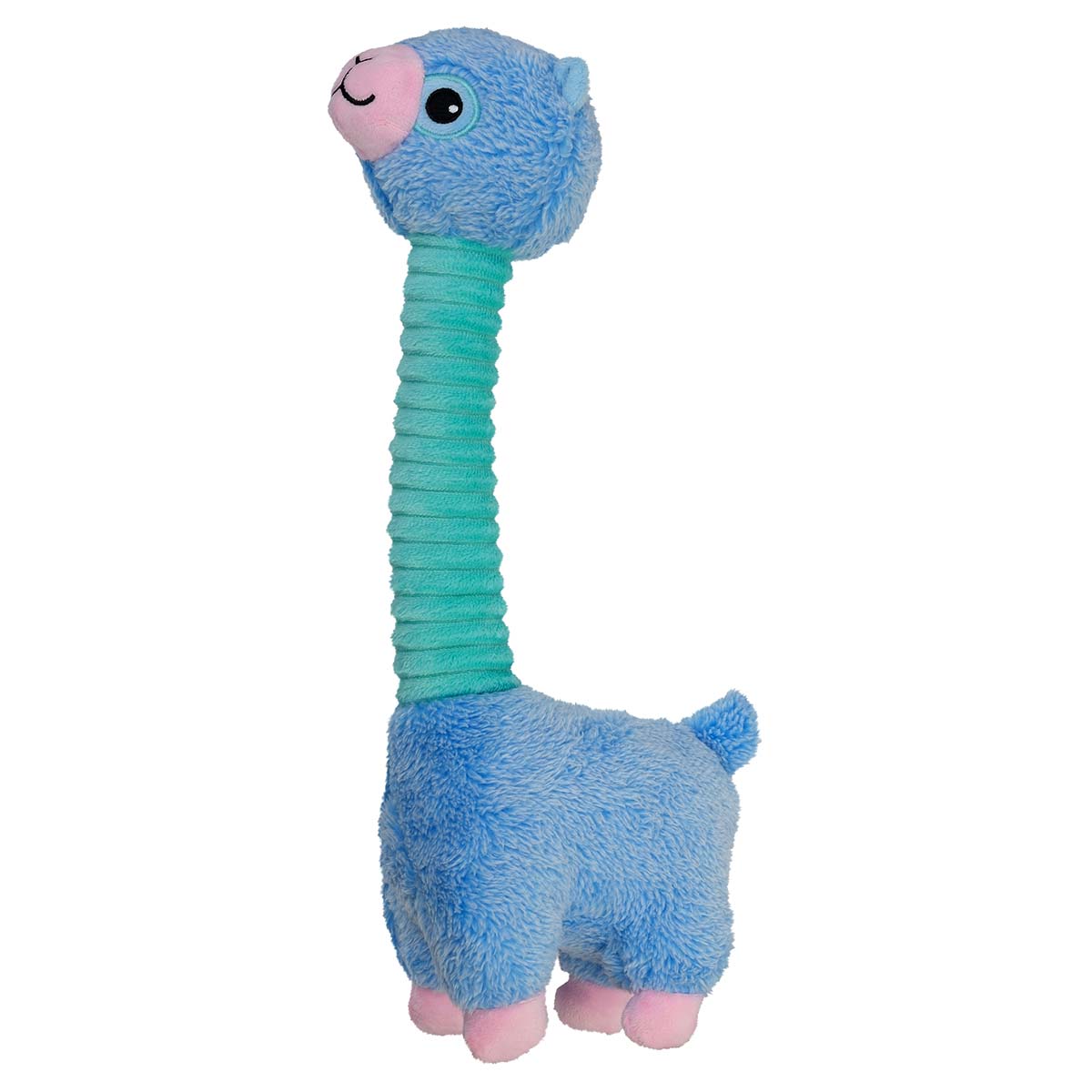 Lexi & Me Long Neck Alpaca Plush Dog Toy