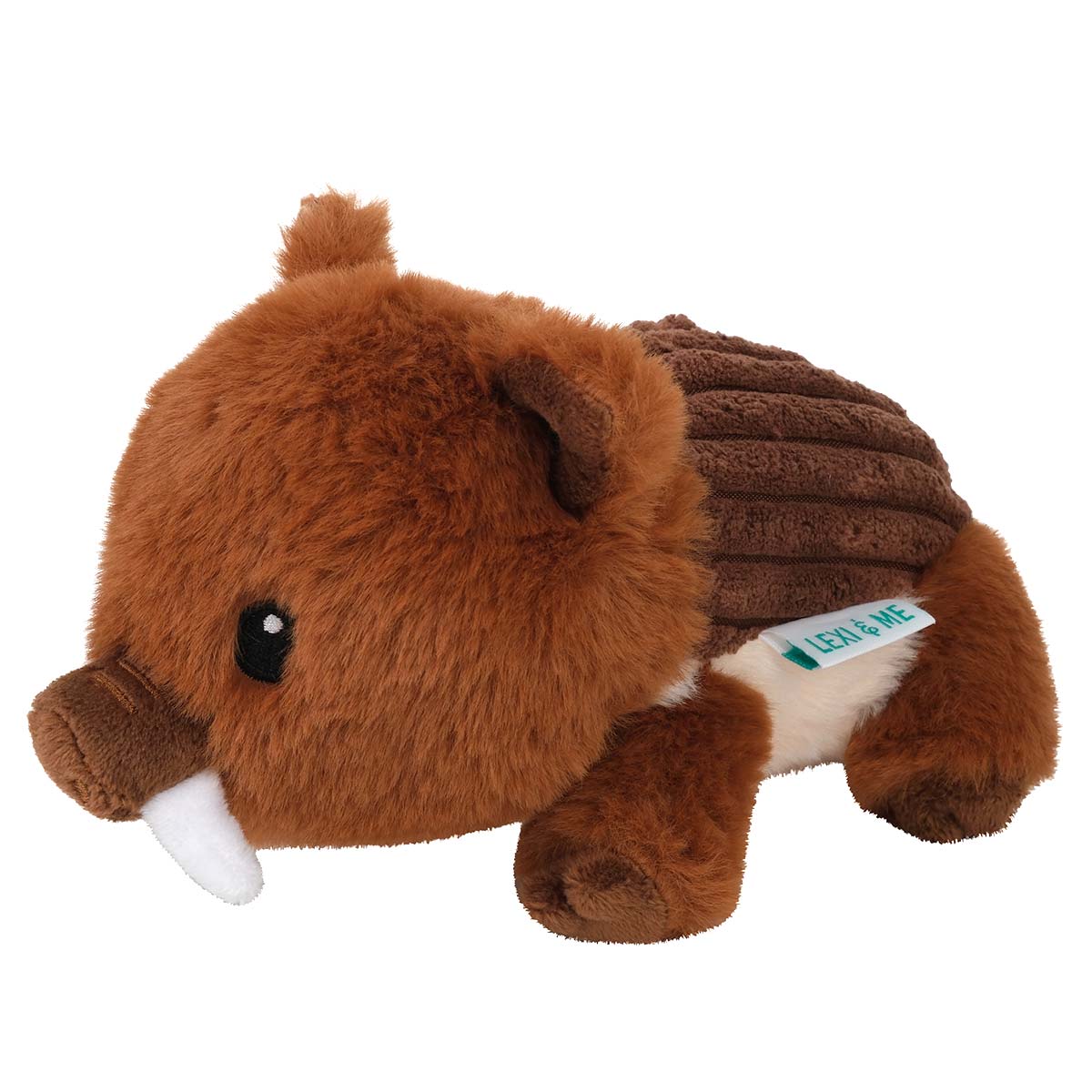 Lexi & Me Wild Boar Plush Dog Toy