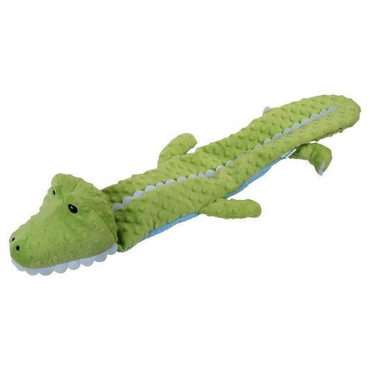 Lexi & Me Multi-Squeaker Crocodile Dog Toy
