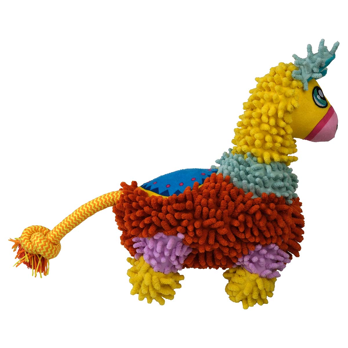 Lexi & Me Pinata Plush & Rope Dog Toy