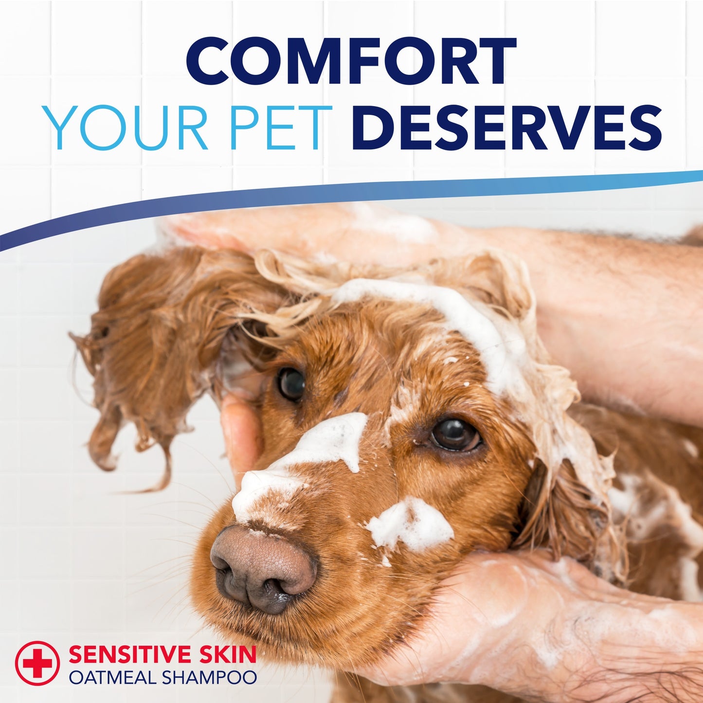 TropiClean OxyMed Sensitive Skin Dog Shampoo