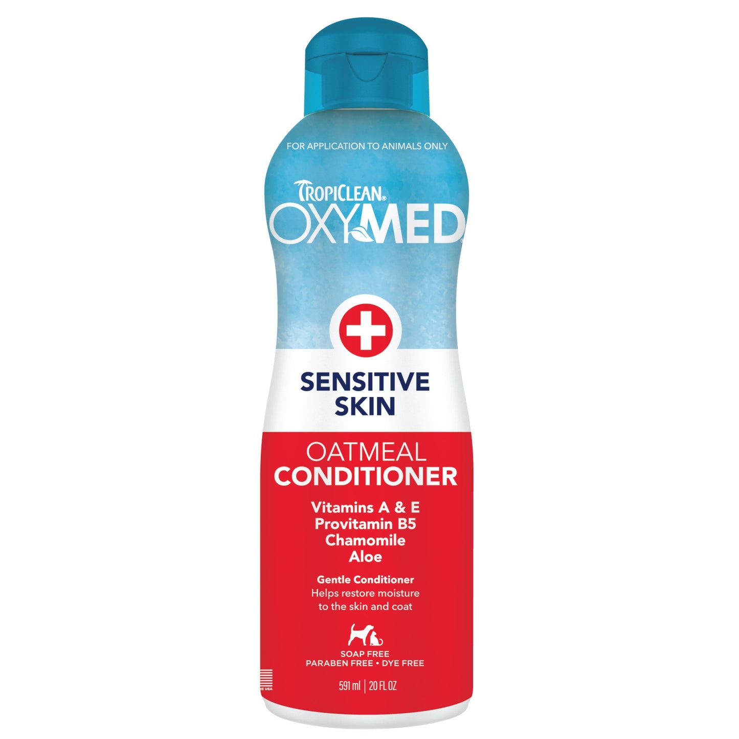 TropiClean OxyMed Sensitive Skin Dog Conditioner