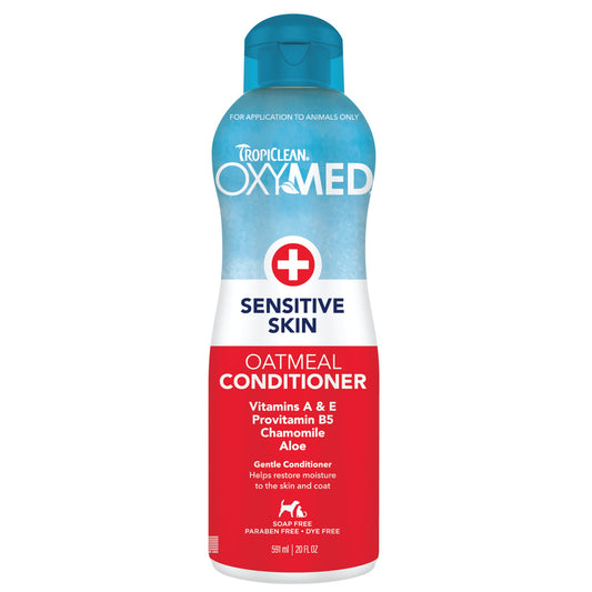 TropiClean OxyMed Sensitive Skin Dog Conditioner