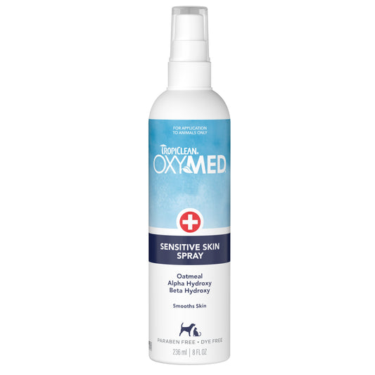 TropiClean OxyMed Sensitive Skin Spray for Dogs