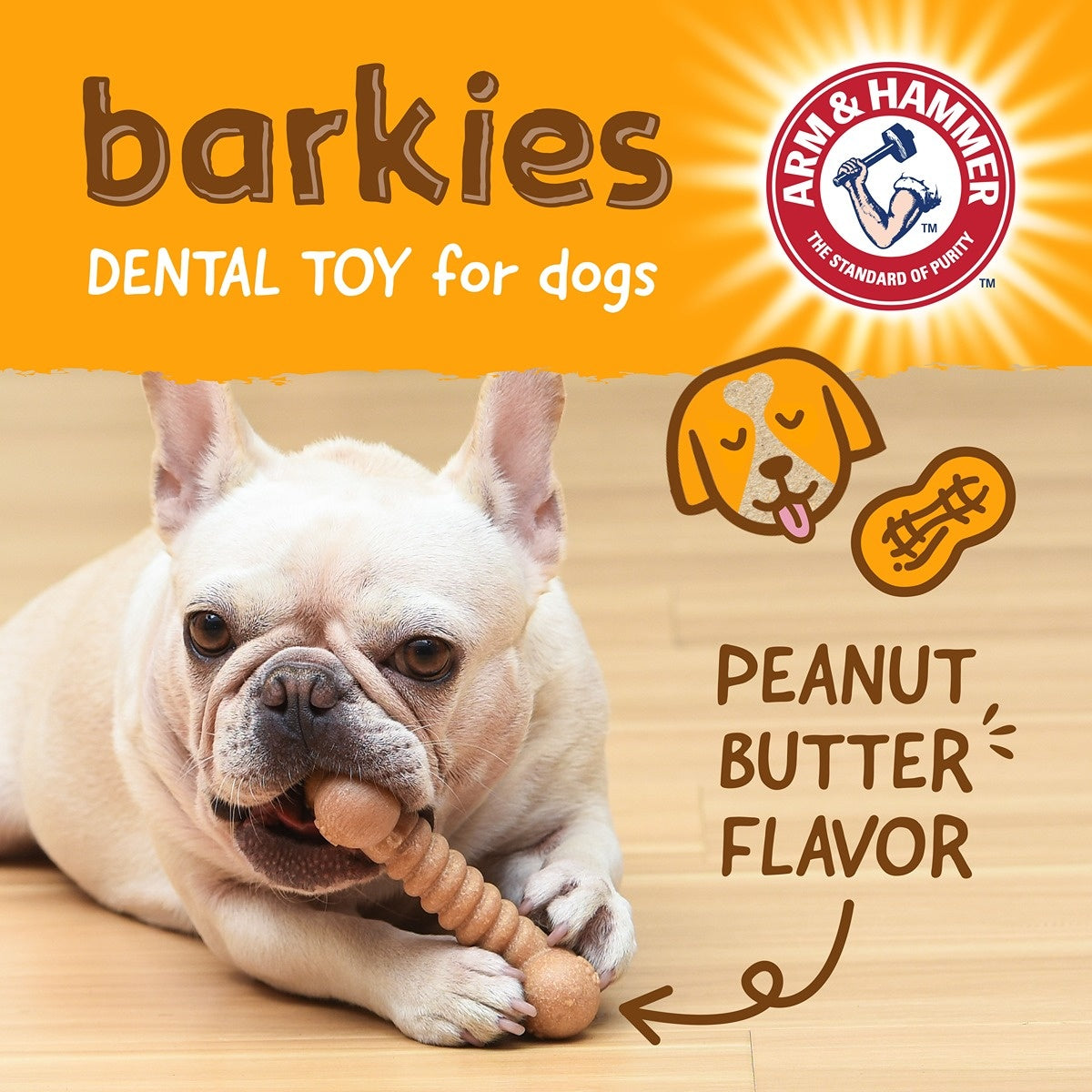 Arm & Hammer Barkies Classic Bone Dog Toy