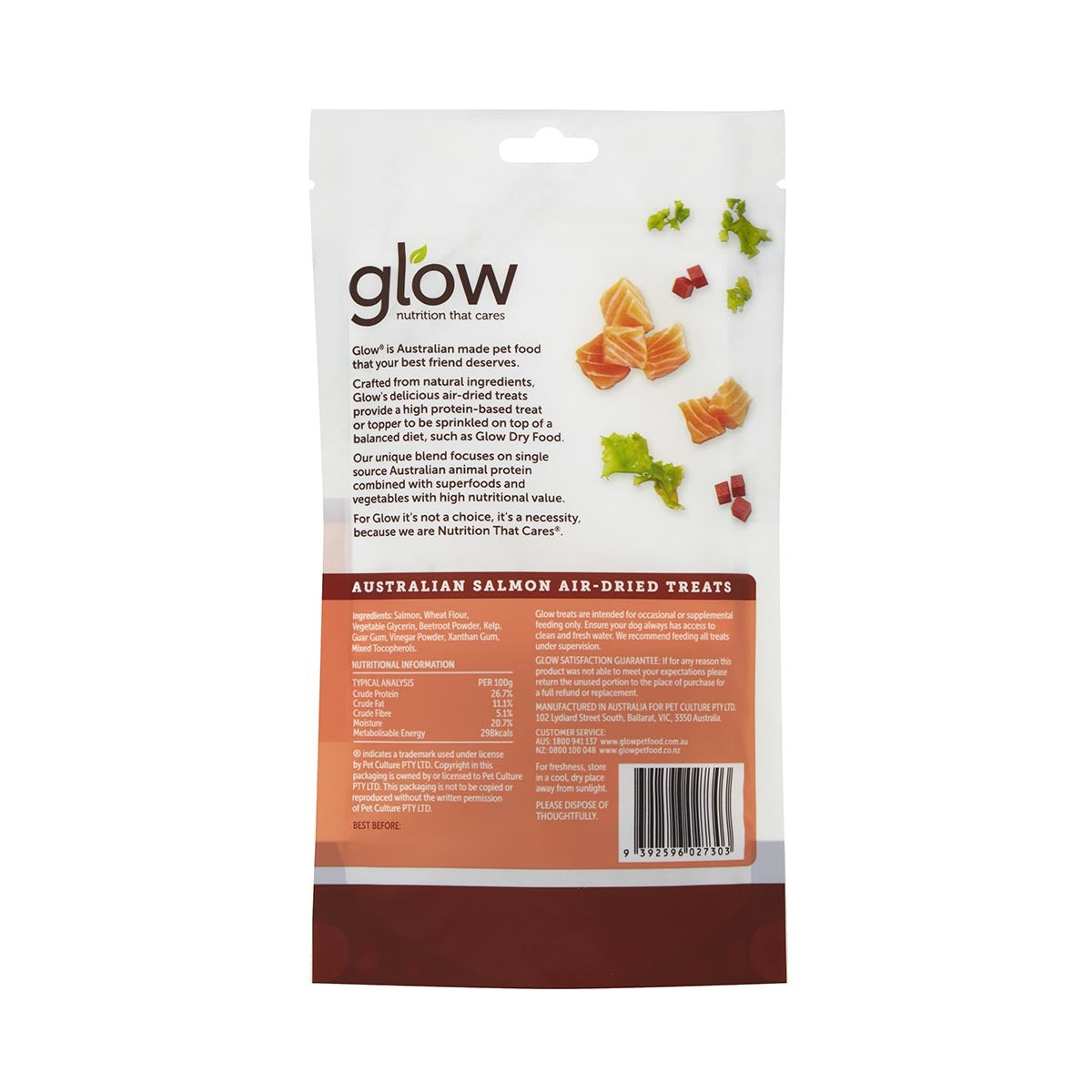Glow Australian Salmon Air-Dried Dog Treats