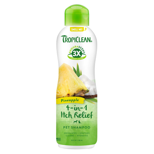 TropiClean EnduraScent Itch Relief Shampoo - Pineapple