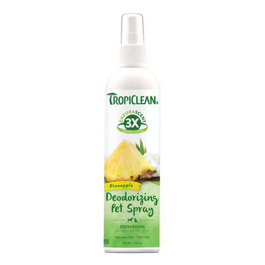 TropiClean EnduraScent Deodorising Pet Spray - Pineapple