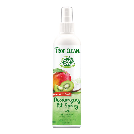 TropiClean EnduraScent Deodorising Pet Spray - Mango Kiwifruit