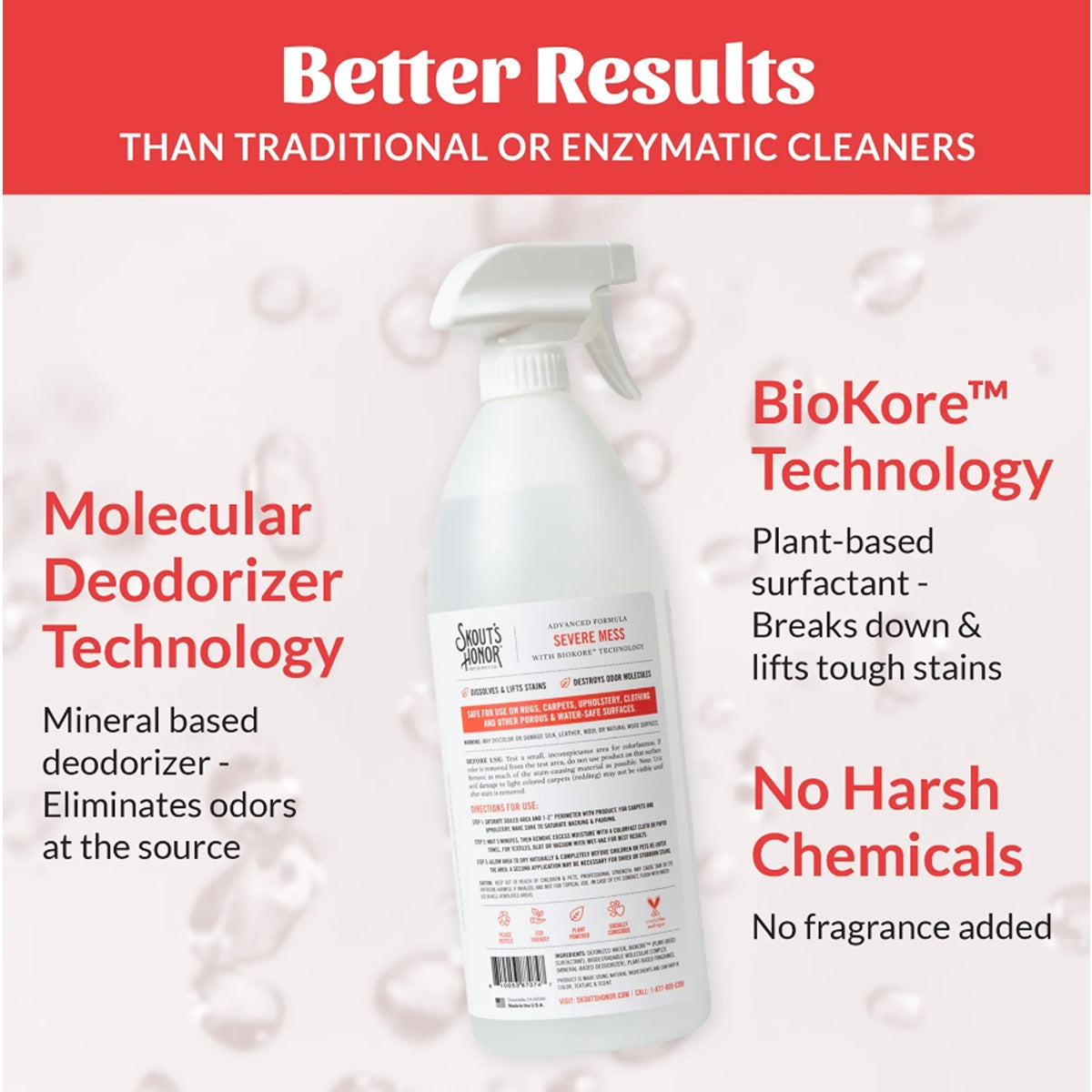 Skout's Honor Severe Mess Stain & Odour Remover for Dogs